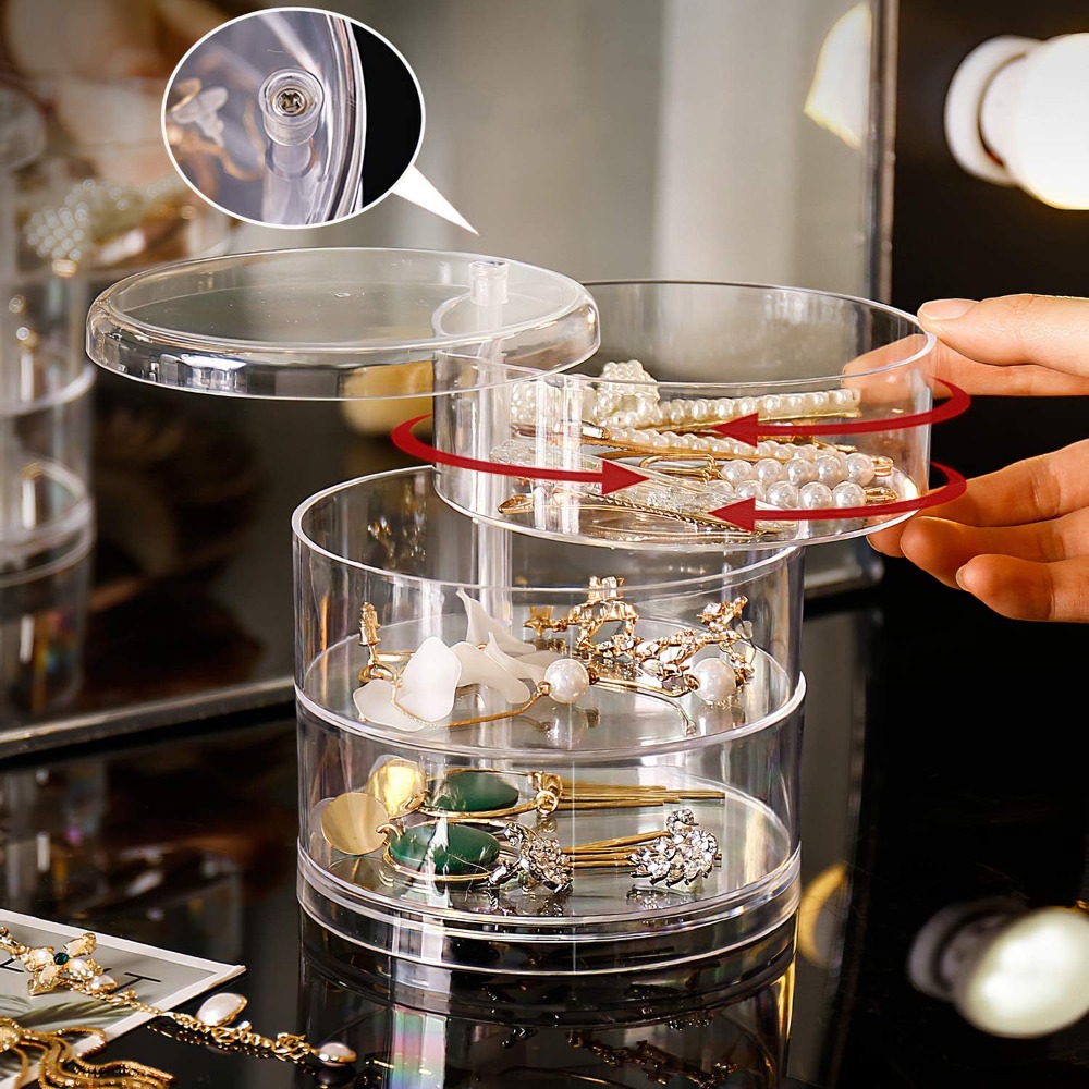 360 Rotating Jewelry Organizer - Token Tray Organizer recensie en prijs
