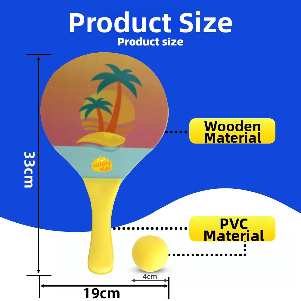 Summer Beach Paddle Set Wooden - Board Game Hitler recensie en prijs