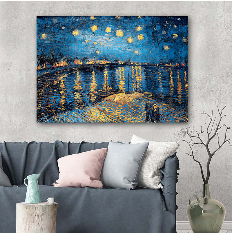 Van Gogh Starry Night Abstract - Board Game Bang recensie en prijs