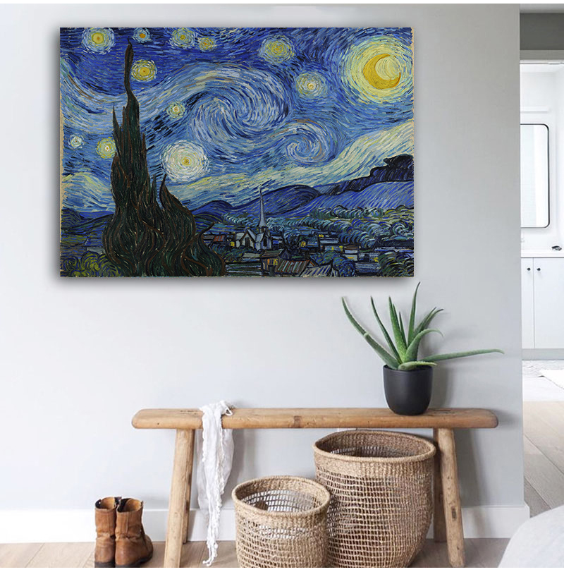 Van Gogh Starry Night Abstract - Board Game Bang recensie en prijs