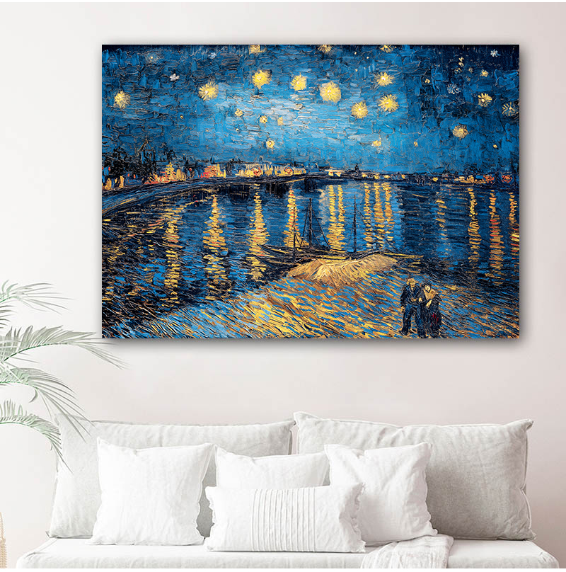 Van Gogh Starry Night Abstract - Board Game Bang recensie en prijs