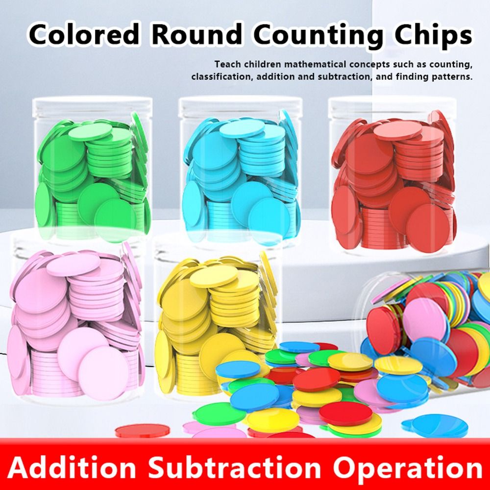 100pcs Plastic Counting Chips  - Board Game Operation recensie en prijs