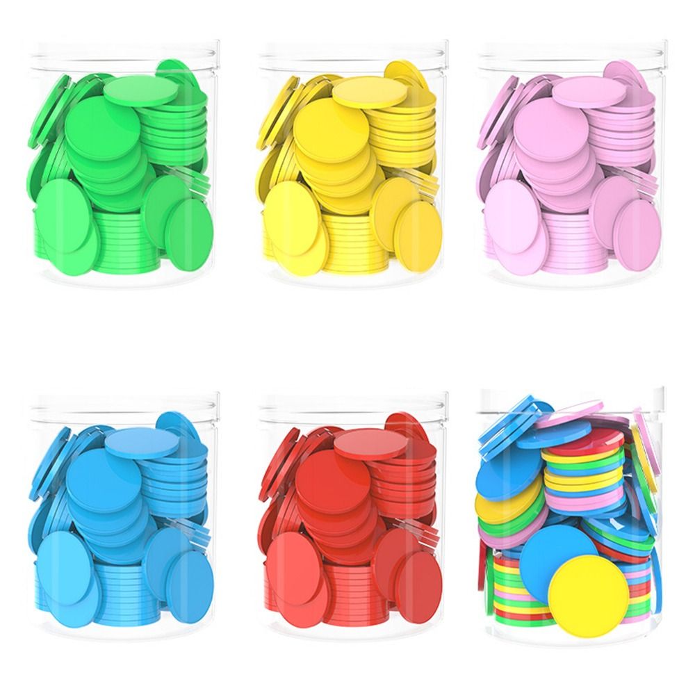 100pcs Plastic Counting Chips  - Board Game Operation recensie en prijs