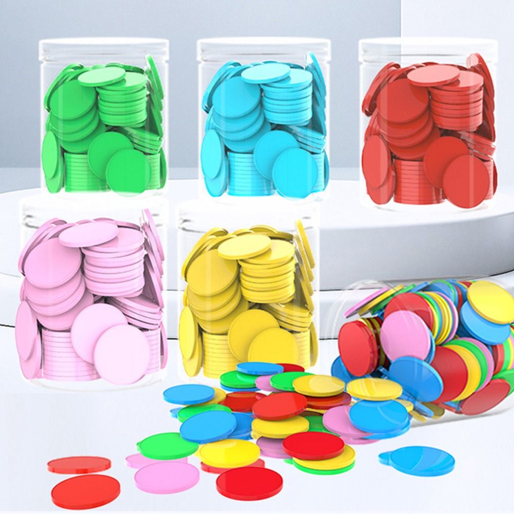 100pcs Plastic Counting Chips  - Board Game Operation recensie en prijs