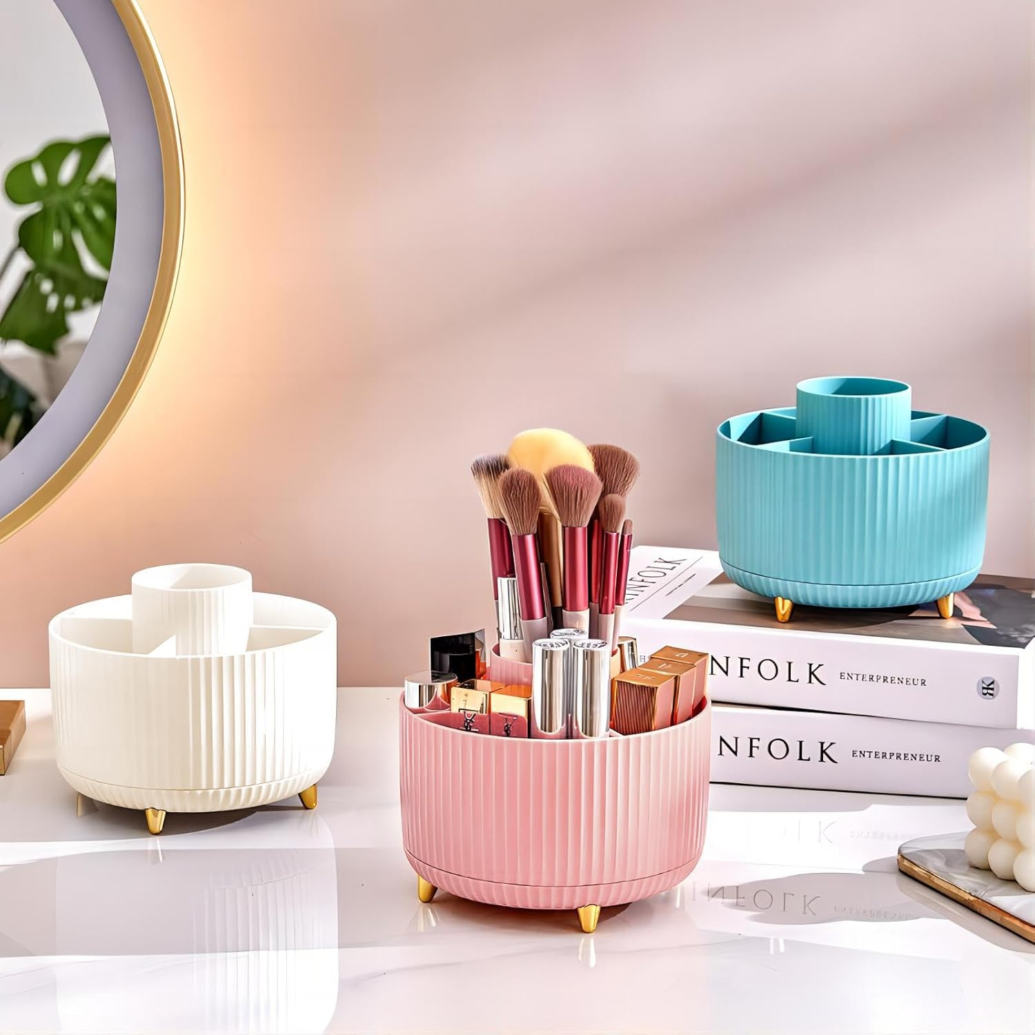 360° Rotating Makeup Tool Stor - Token Tray Organizer recensie en prijs