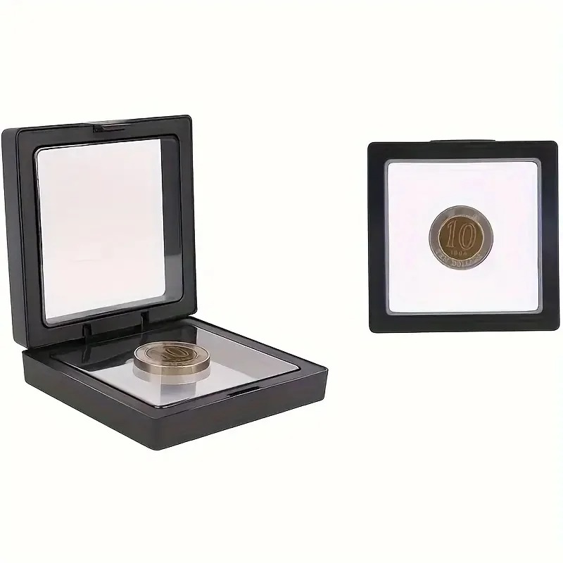 20Pcs Clearview 3D Floating Di - Token Tray Organizer recensie en prijs